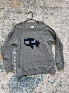 Band Of Outsiders Heather Gray Crewneck Sweatshirt